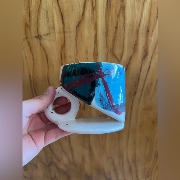 Funky Art Pottery Mugs - Picture 2 of 4